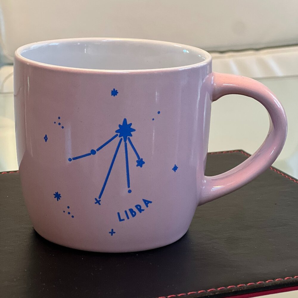 Birthday Sept 23 to Oct 22 Libra Astrology Mug 16 oz. NWT for Gift Giving!